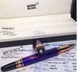 Perfect Replica Montblanc Starwalker Blue and Rose Gold Fineliner Pen